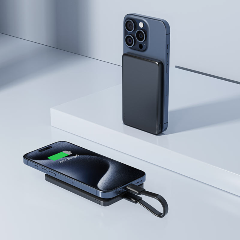 Magnetic Fast Wireless Charge Power Bank 5000mah - Acefast M8