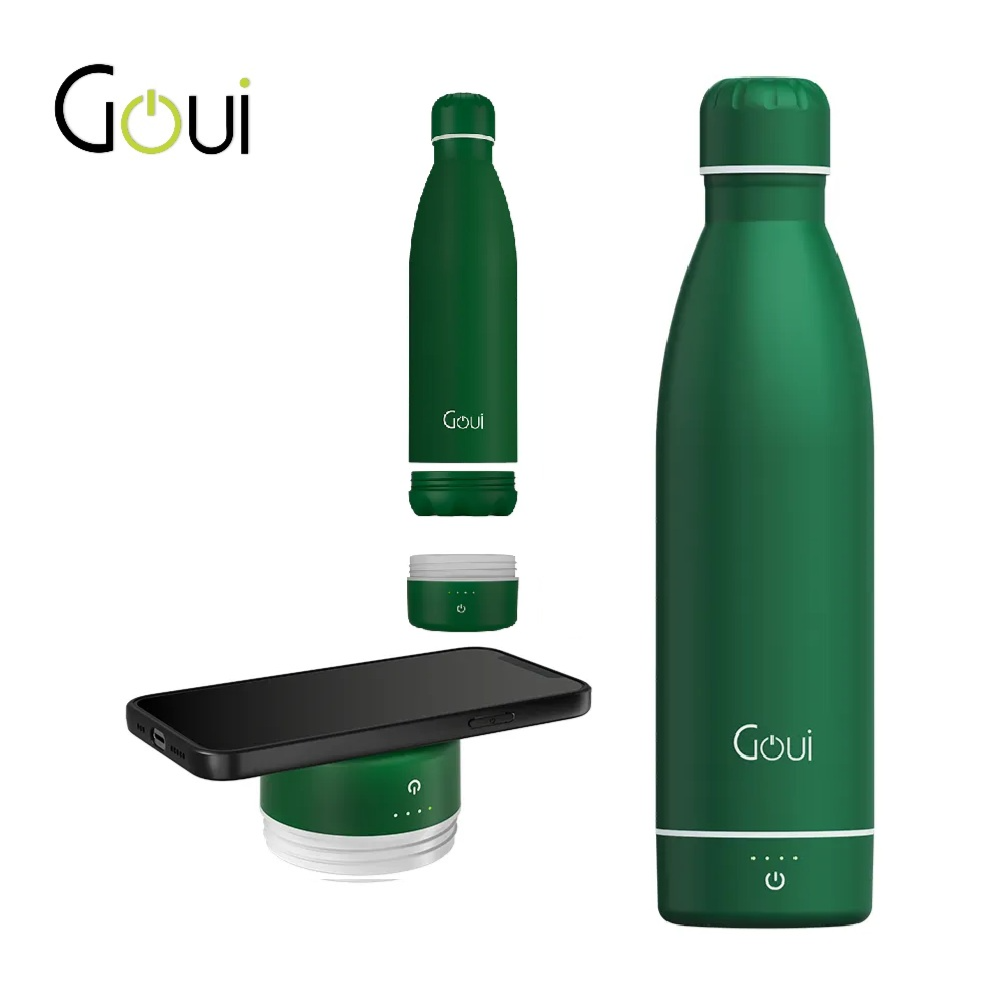 Loch Bottle Wireless Charging Power Bank 6000mah - Goui Green 8447
