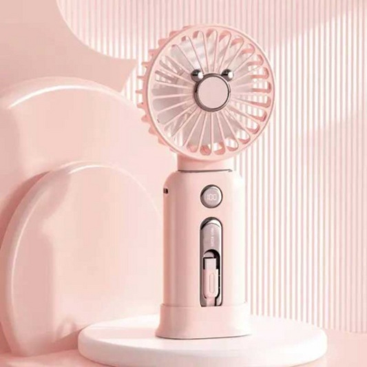 Wind Mate Portable Power Bank & Fan - Green Lion 6566