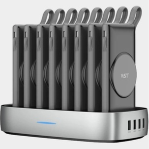 Power Bank Docking Station 10000MAH x 8 MagSafe Wireless Charging 15W-WST BLACK
