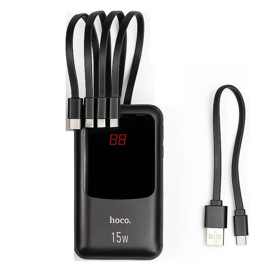 Power Bank 10,000mAh 4-in-1 Fast Charging Solution-Hoco DB85