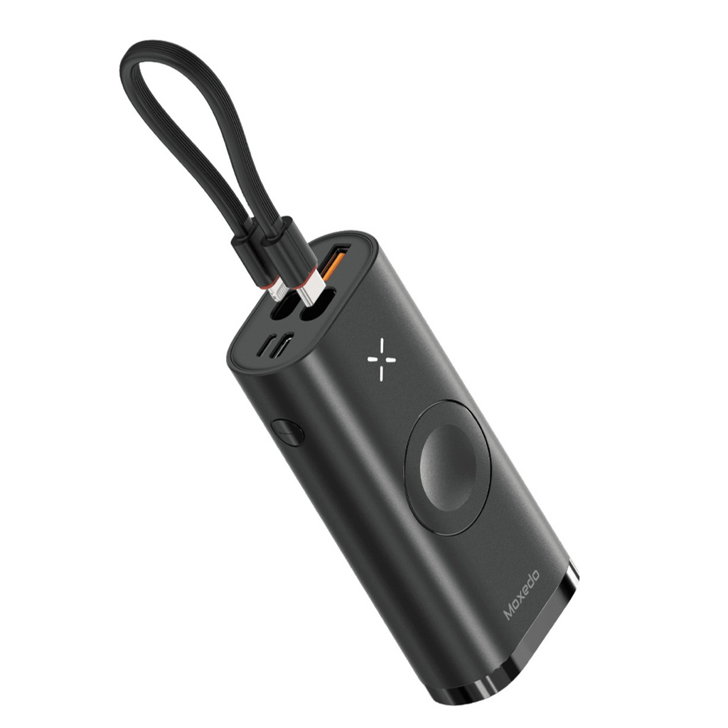 Power Bank 30W PD 3.0 10,000mAh Magnetic Wireless Charging for iWatch Series-Moxido 5297