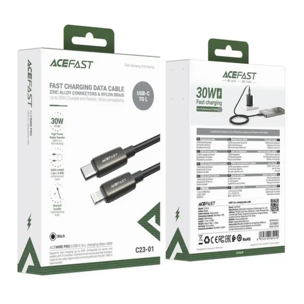 ACEFAST C23-01 30W Lightning cable Qatar