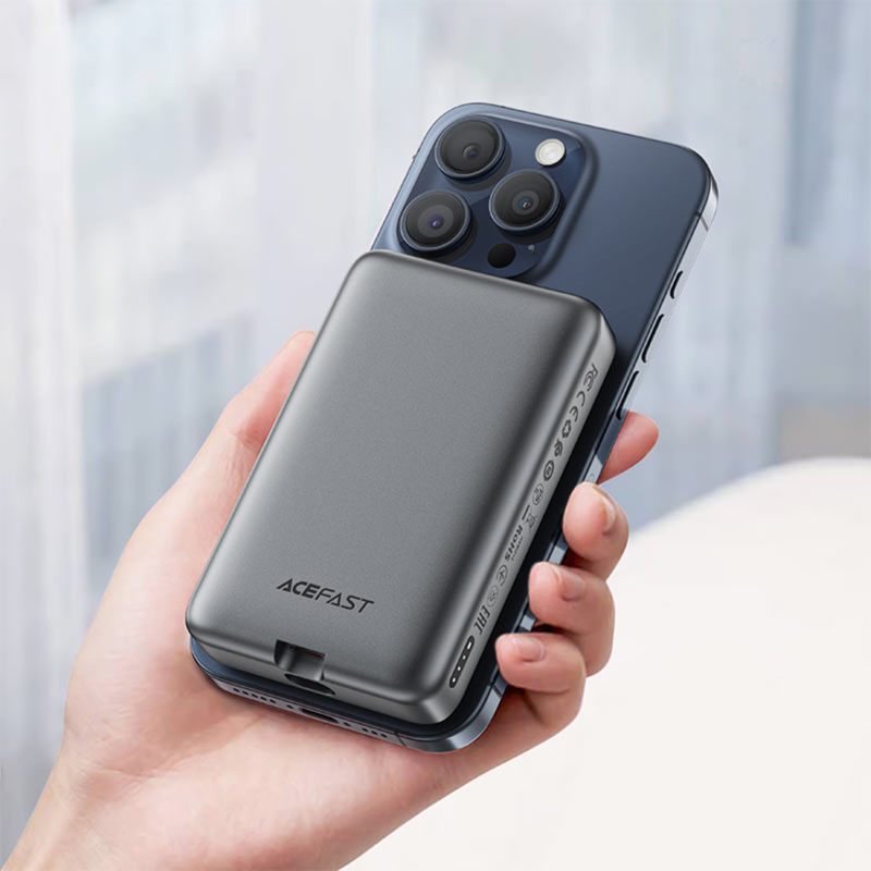 Acefast wireless power bank Qatar portable charging design