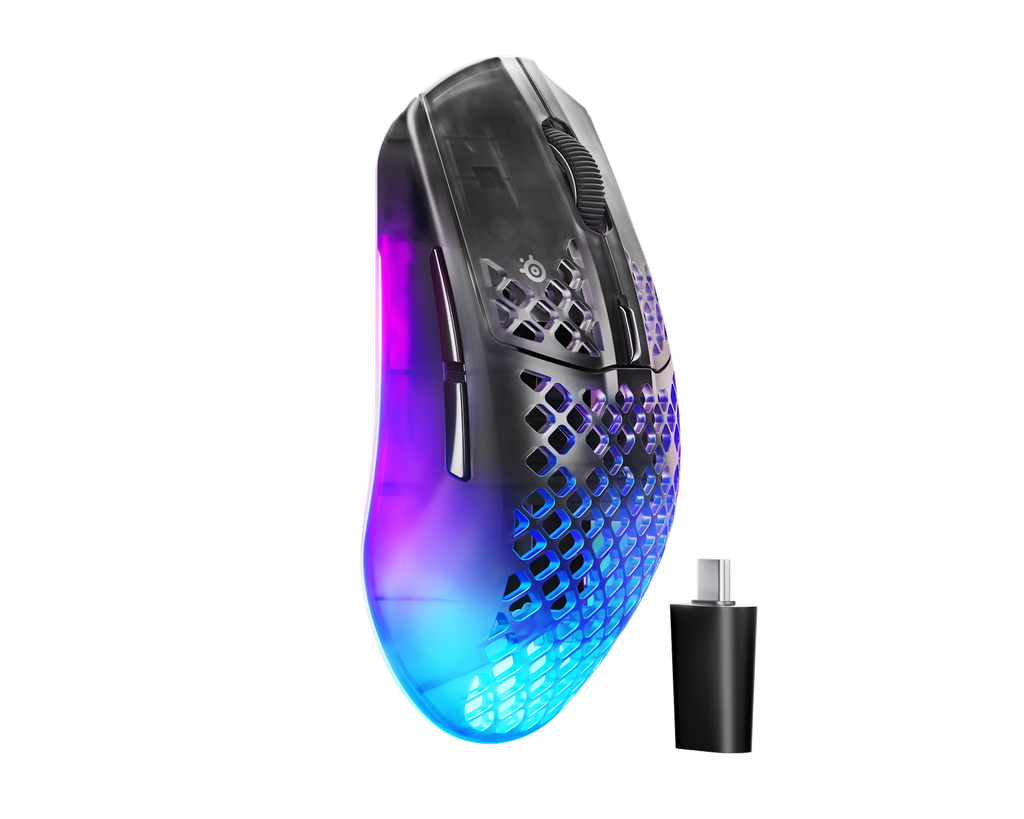 SteelSeries Aerox 3 Wireless Gen 2 Gaming Mouse – Ghost