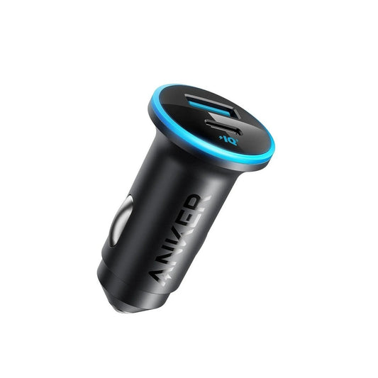 Anker 52.5W car charger Qatar A2735H11 black front view