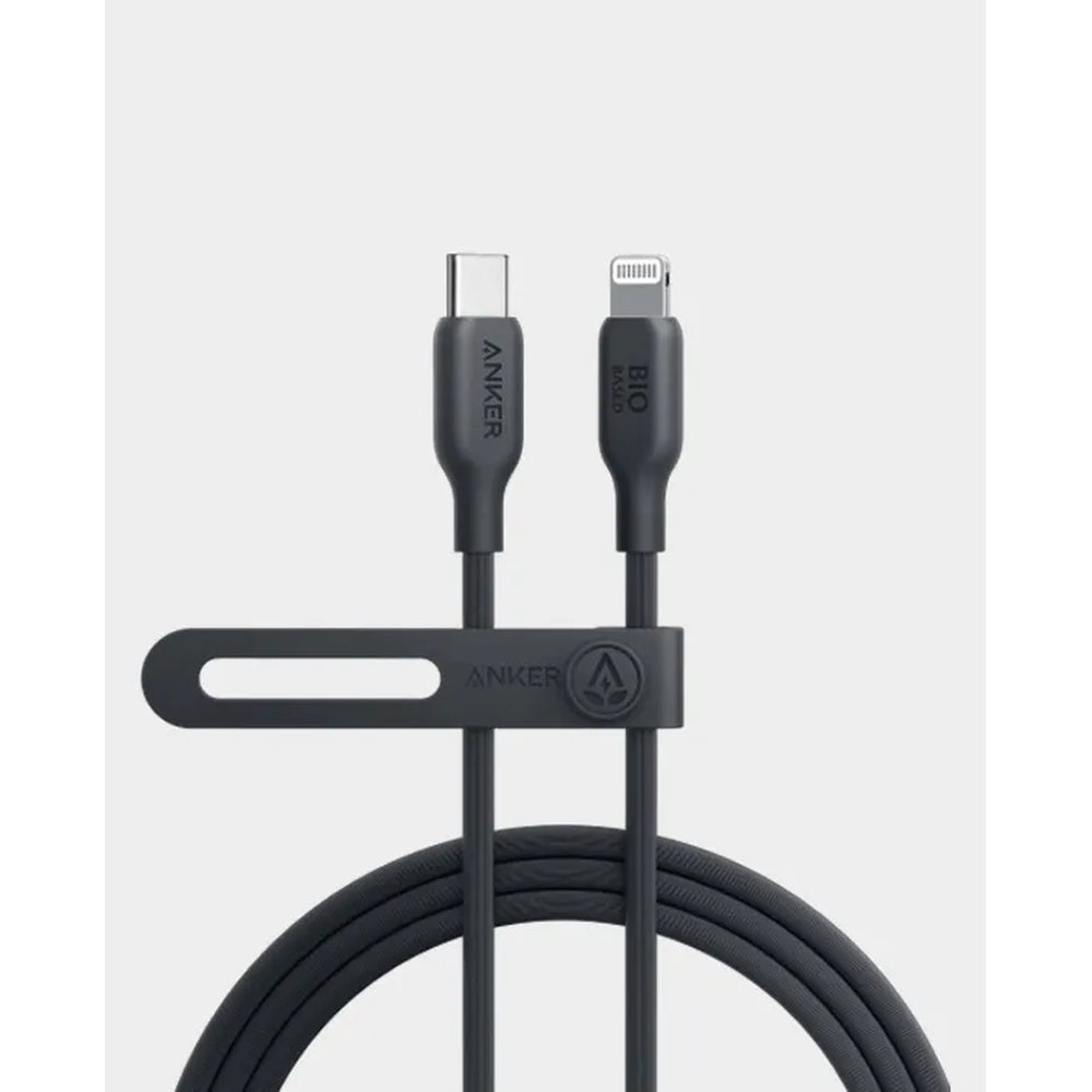 Anker USB-C to Lightning cable Qatar A80B2H11 black 6ft