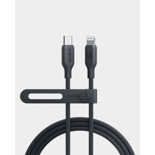 Anker USB-C to Lightning cable Qatar A80B2H11 black 6ft