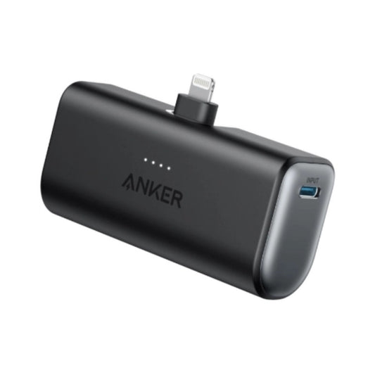 Anker power bank Qatar A1645H11 black front view