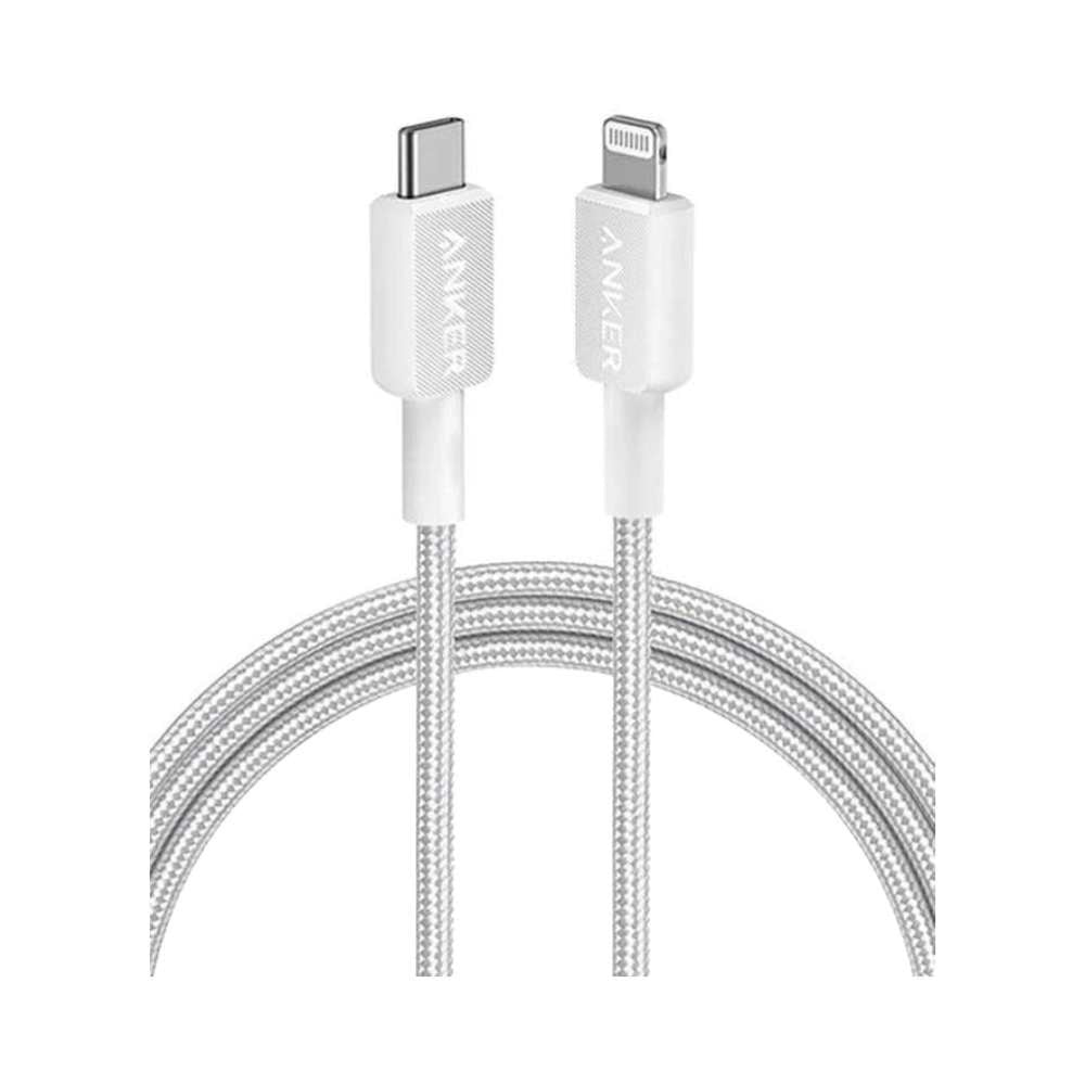 Anker USB-C to Lightning cable Qatar A81B6H21 white 6ft