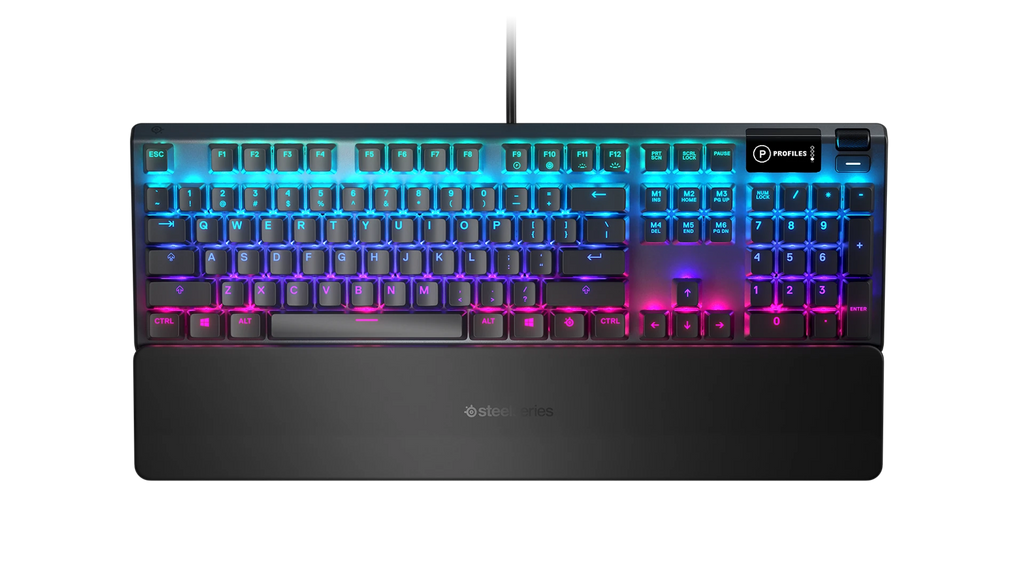 SteelSeries Apex 5 RGB gaming keyboard with OLED display Qatar
