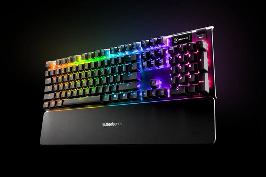 SteelSeries Apex 5 US Black hybrid mechanical gaming keyboard Qatar