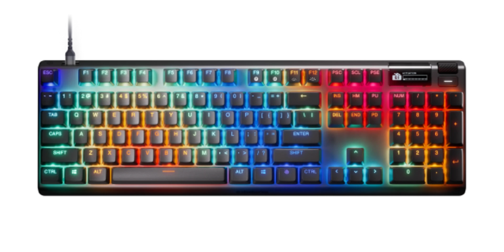 SteelSeries Apex Pro Gen 3 RGB keyboard with OLED display Qatar