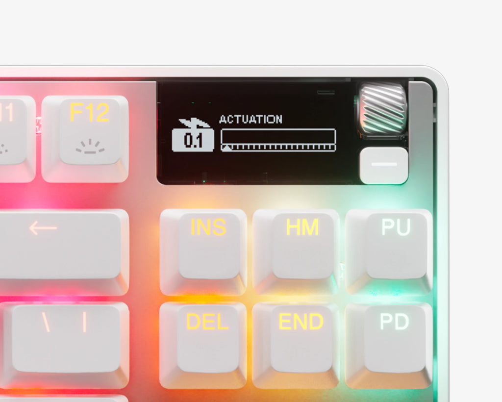 SteelSeries Apex Pro TKL Gen 3 White Hall Effect keyboard Qatar