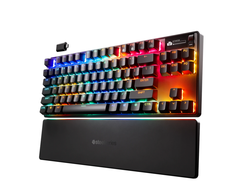 SteelSeries Apex Pro TKL Wireless Gen 3 US Black gaming keyboard Qatar