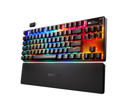 SteelSeries Apex Pro TKL Wireless Gen 3 US Black gaming keyboard Qatar