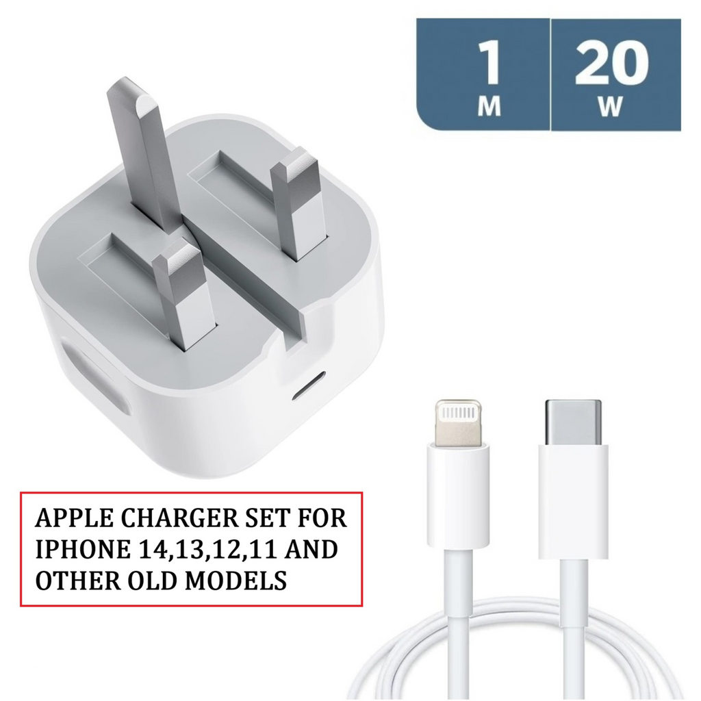 Buy iPhone 12 charger Qatar with 20W adapter