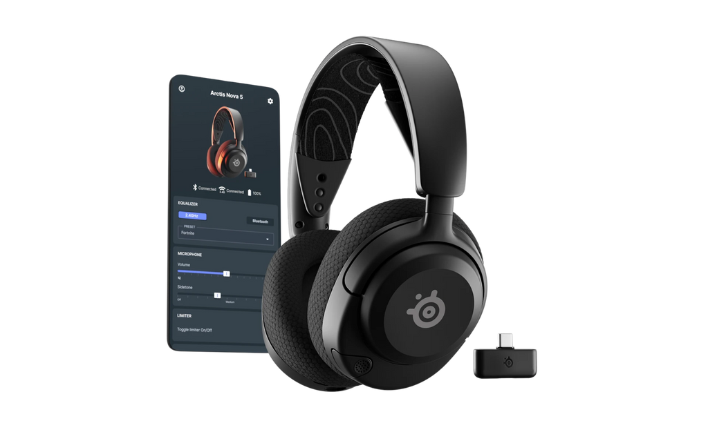 SteelSeries Arctis Nova 5 wireless gaming headset Black in Qatar