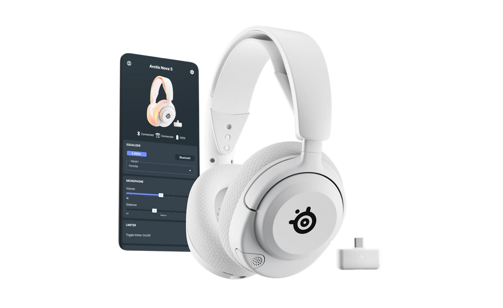 SteelSeries Arctis Nova 5 wireless gaming headset White in Qatar