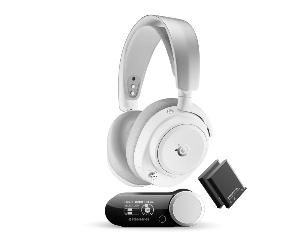 SteelSeries Arctis Nova Pro Omni wireless gaming headset White Qatar