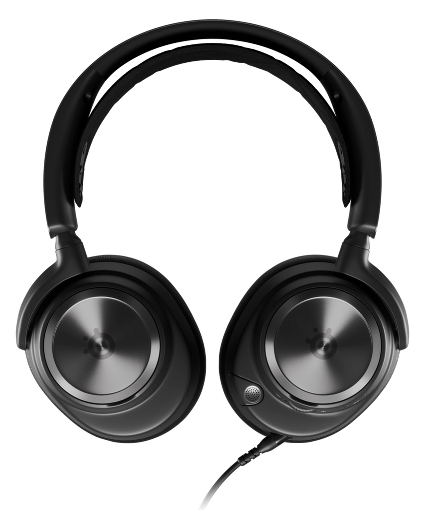 Black SteelSeries Arctis Nova Pro wireless gaming headset with base station Qatar