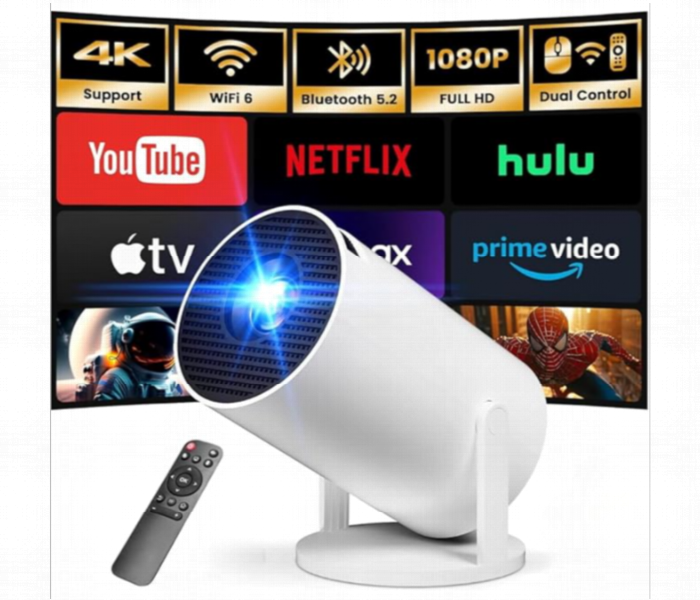 Buy SmartBarry HT88 projector Qatar for home entertainment