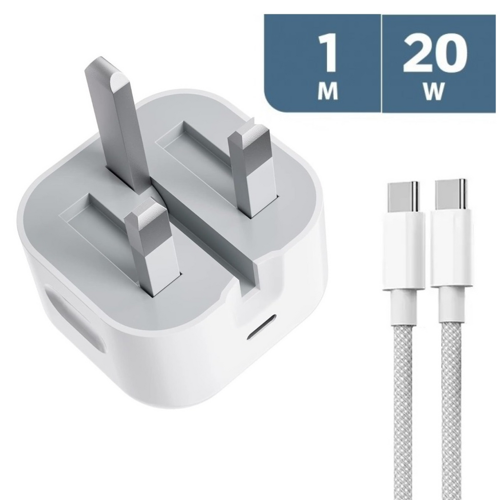 Buy iPhone 15 charger Qatar with 20W adapter