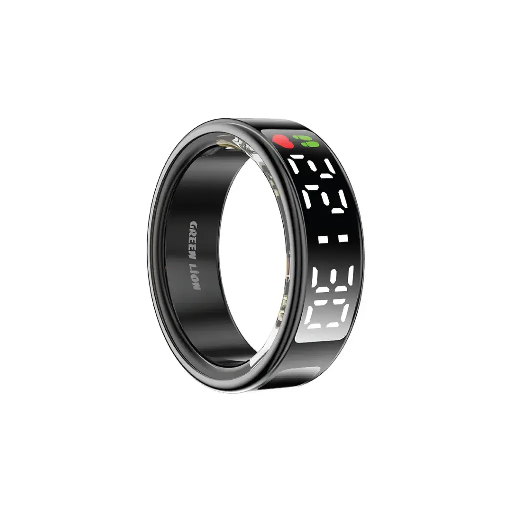 Buy smart ring Qatar Green Lion Smart Ring Pro black design