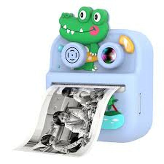 Green Lion Little Click instant print camera Qatar blue GCAM-11