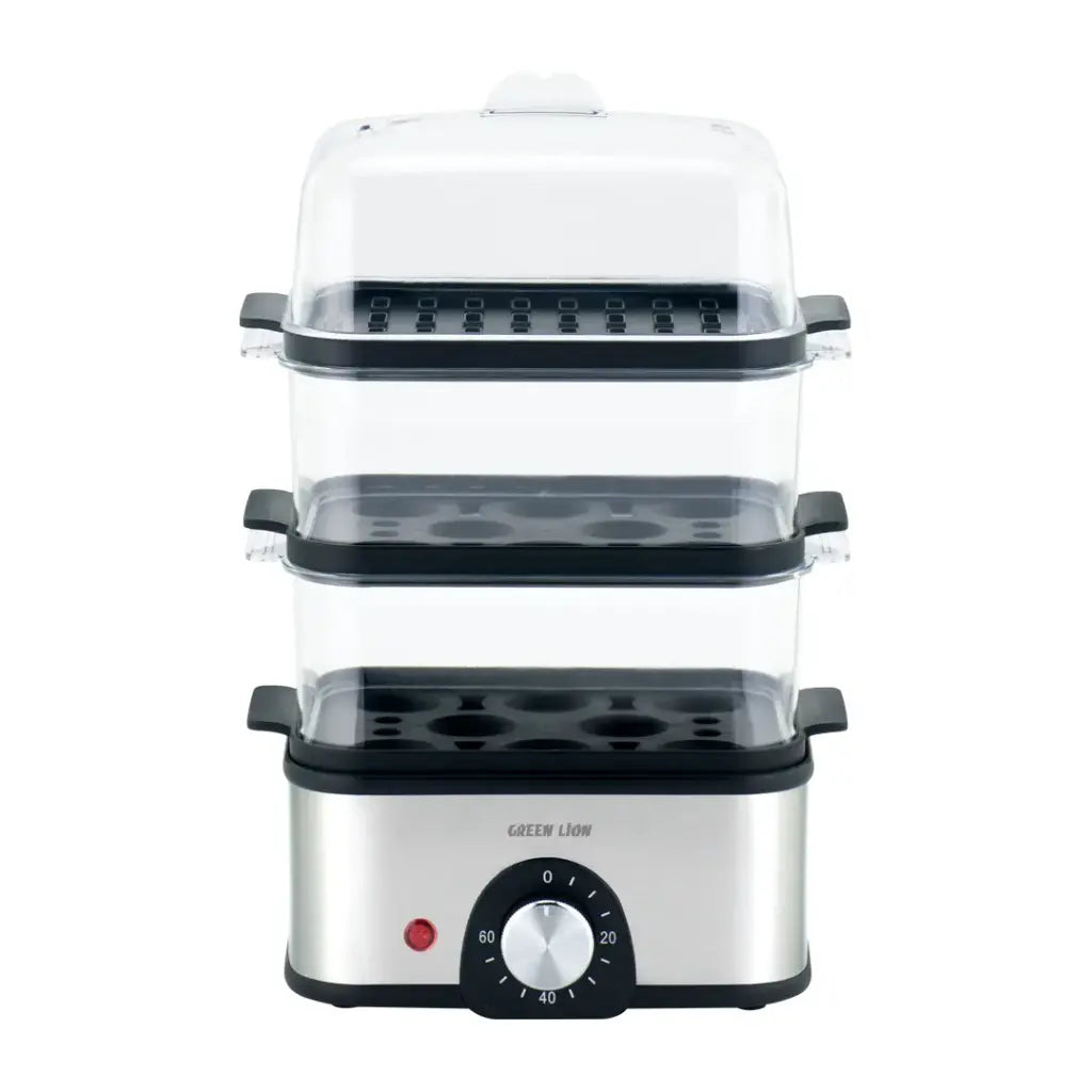 Green Lion GN3TREGGCKGY egg cooker with two egg trays Qatar