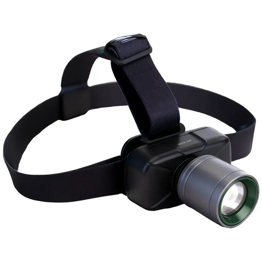 Green Lion Beam Light rechargeable headlamp black Qatar GNBMRLMPBK