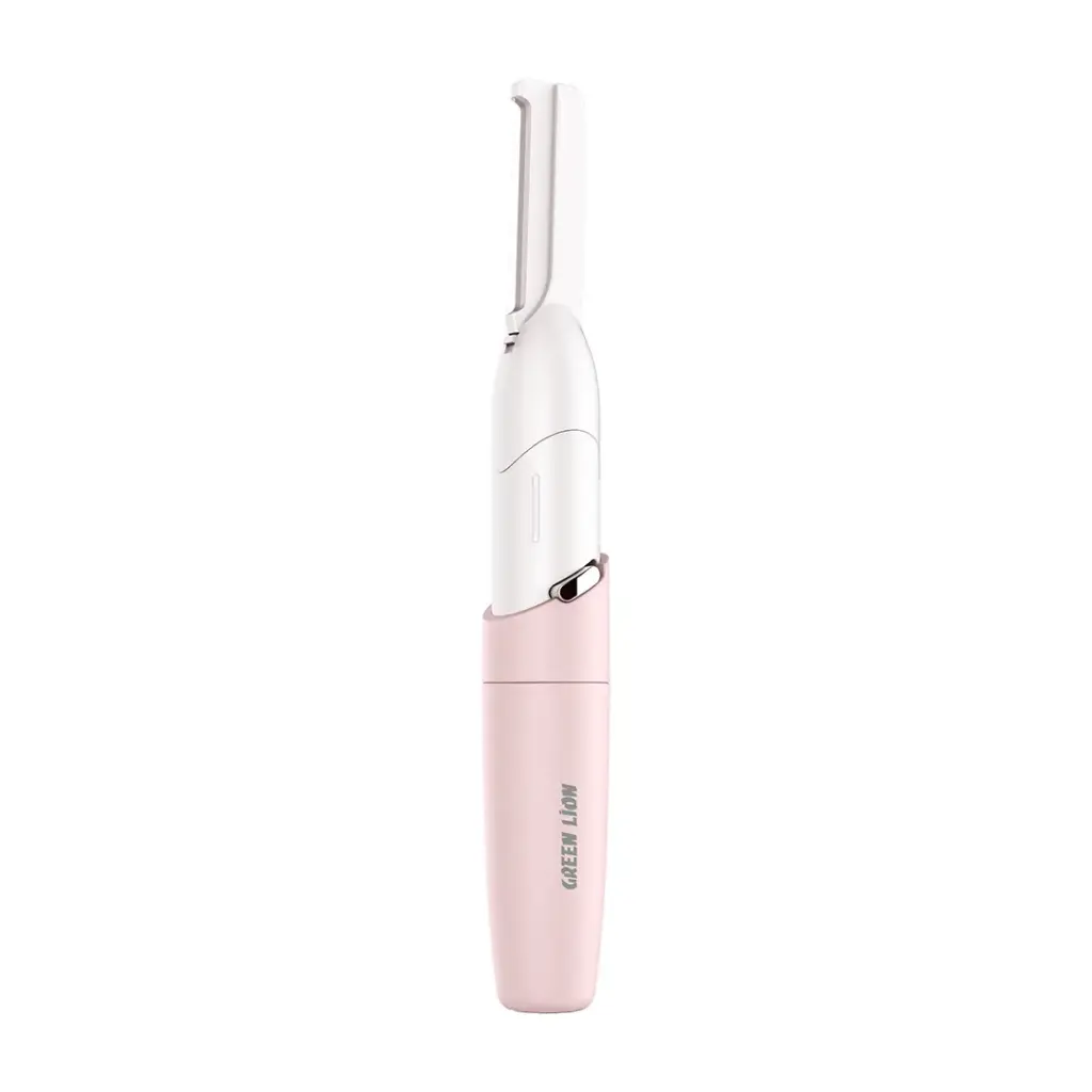 Green Lion eyebrow hair trimmer Qatar in pink with adjustable-angle design
