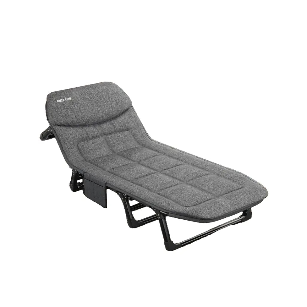 buy foldable camping bed qatar green lion gray full view