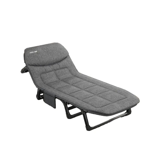 buy foldable camping bed qatar green lion gray full view