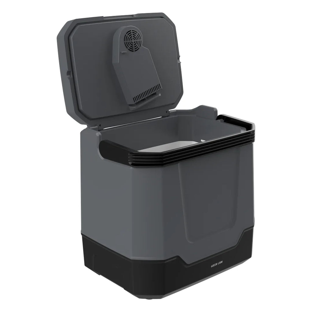 Green Lion 33L AC DC cooler and warmer for car trips and camping Qatar