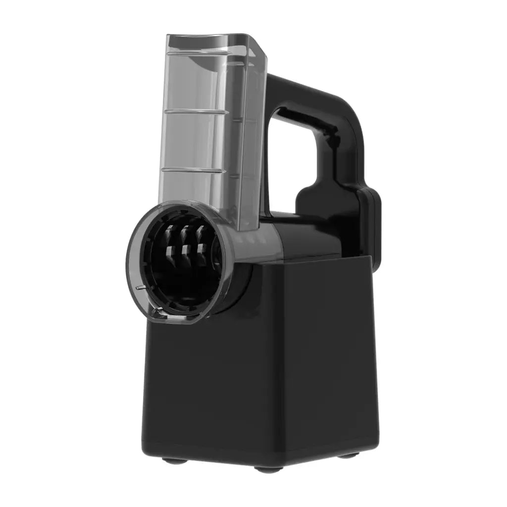 Green Lion rechargeable electric salad maker Qatar in black with three cutting attachments