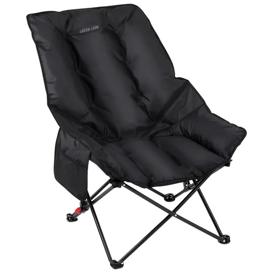 Green Lion Travix foldable camping chair black GNTRVCHAIRBK for outdoor use in Qatar