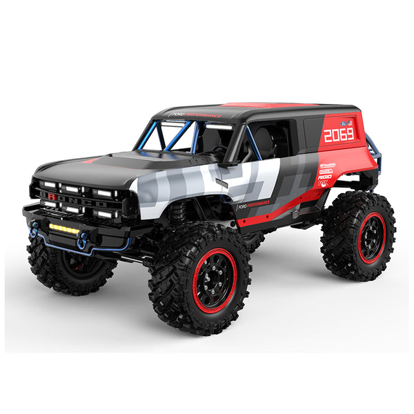 RC Car MJX Hyper Go H12P 1/12 2.4G 4WD Ford Bronco R Licensed Brushless RC Truck