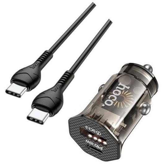 HOCO DZ16 Car Charger Qatar 45W Fast Charging