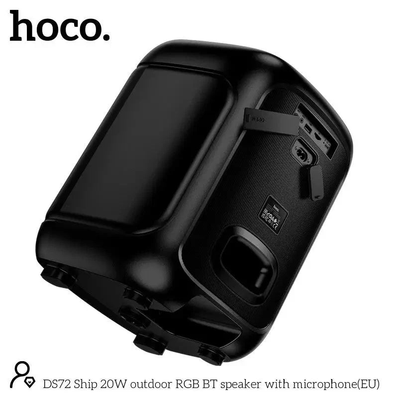 bluetooth party speaker Qatar HOCO DS72 RGB lights