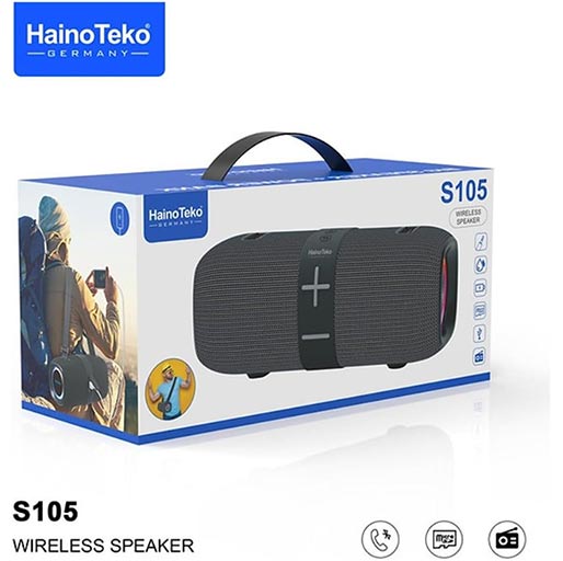 bluetooth speaker with power bank Qatar Haino Teko S105