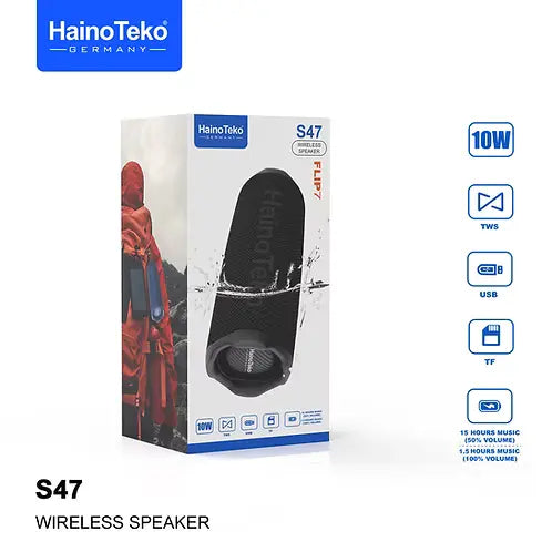 buy wireless speaker Qatar Haino Teko S47 front view