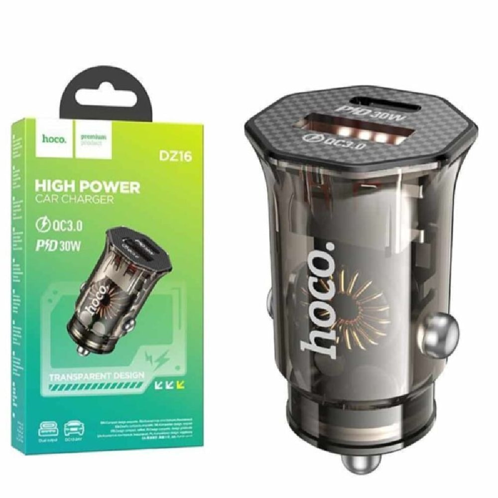buy HOCO DZ16 car charger Qatar front view