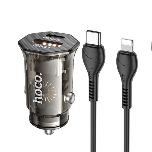 buy HOCO DZ16 car charger Qatar front view