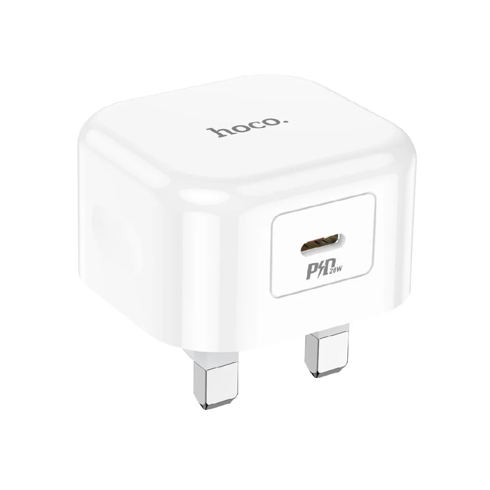 20W USB-C charger Qatar Hoco C155B front view