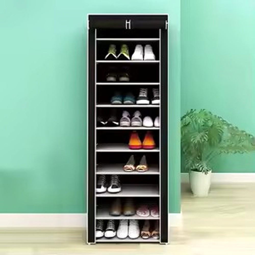 Home Master multilayer fabric shoe rack Qatar
