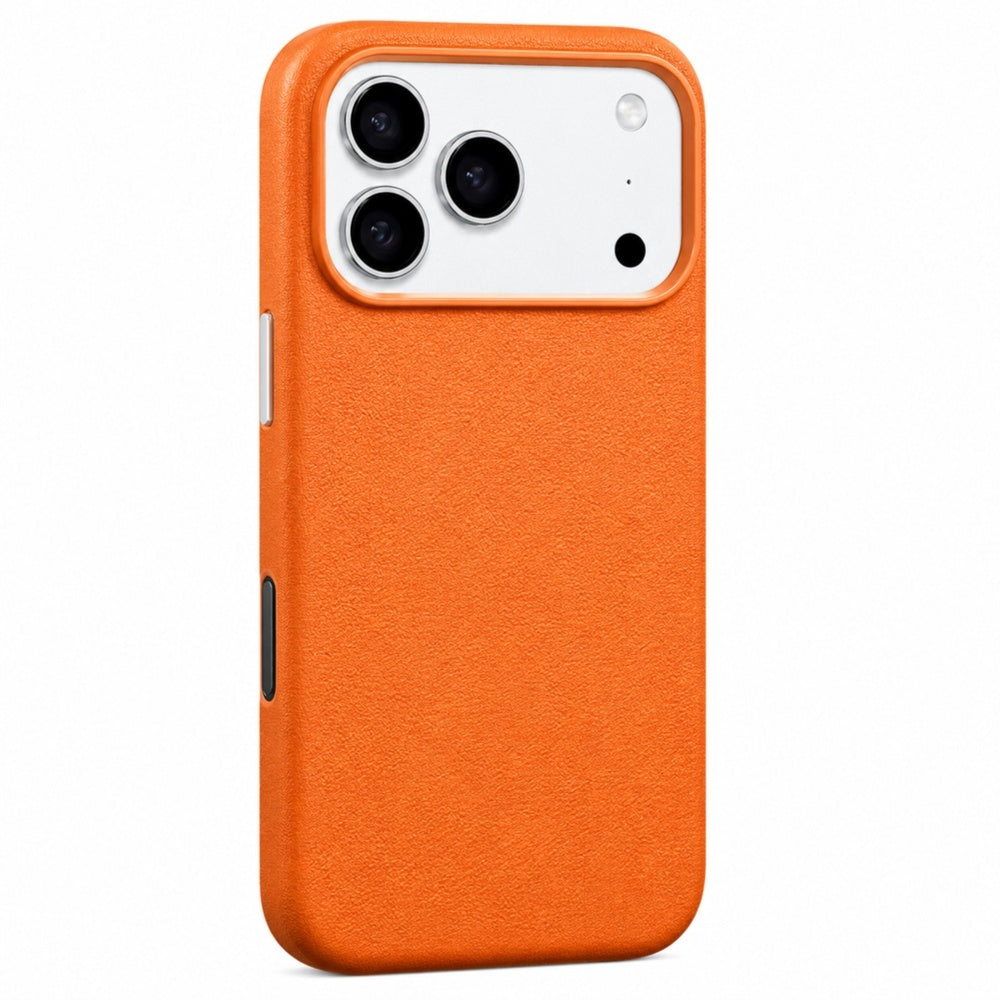 HOCO DG29 iPhone 17 Pro Max leather phone case Orange Qatar