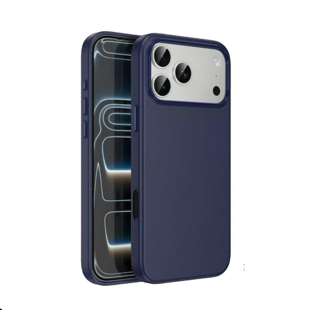 HOCO DG30 iPhone 17 Pro silicone phone case Dark Blue Qatar