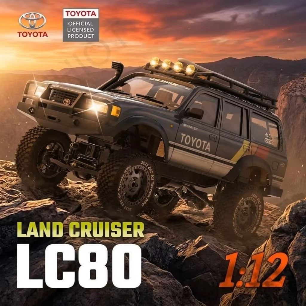 JXC LC80 RC car Qatar 1/12 4WD rock crawler front view