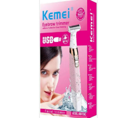 Buy Kemei KM-1900 women trimmer Qatar with four combs